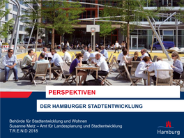 Perspektiven Der Hamburger Stadtentwicklung
