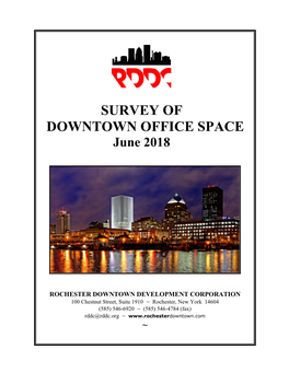 SURVEY of DOWNTOWN OFFICE SPACE June 2018