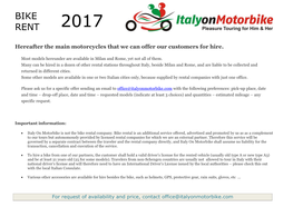 Bike Rent 2017