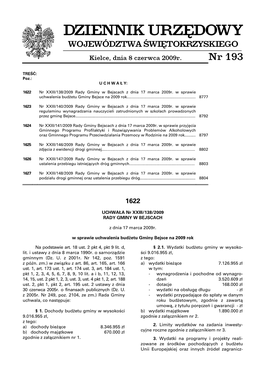 Dziennik Nr 193-2009