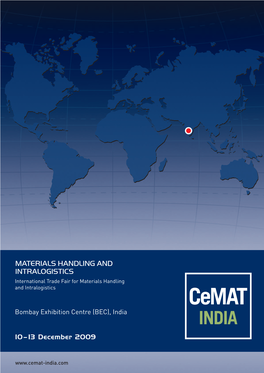 MATERIALS HANDLING and INTRALOGISTICS International Trade Fair for Materials Handling and Intralogistics