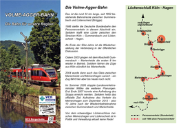 Volme-Agger-Bahn Lückenschluß Köln - Hagen