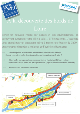 Rallye Découverte Des Bords De Loire