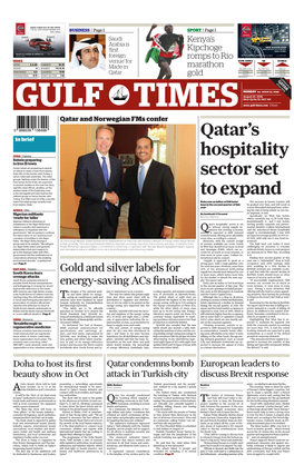 Qatar's Hospitality Sector Set to Expand