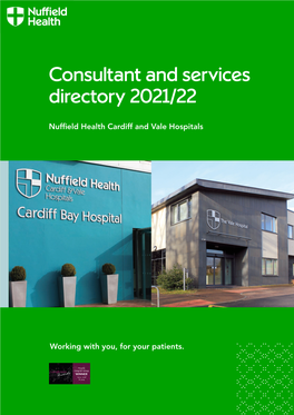 Consultant and Services Directory 2021/22