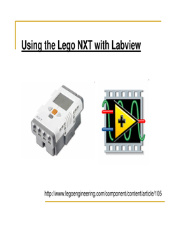 Using the Lego NXT with Labview