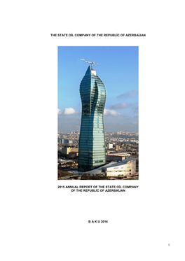 SOCAR Annual Report for 2015