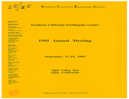 1995 Annual Meeting 90089-0740