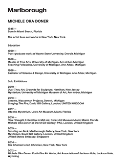 Michele Oka Doner