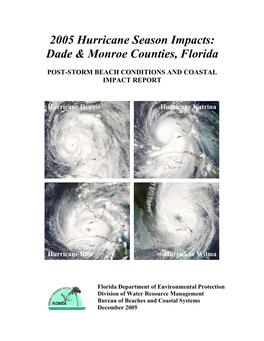 2005 Hurricane Season Impacts: Dade & Monroe Counties, Florida