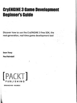 Cryengine 3 Game Development Beginner's Guide