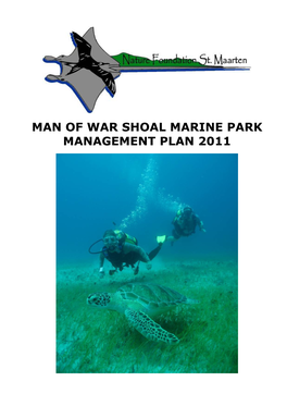 Man of War Shoal Marine Park Management Plan 2011