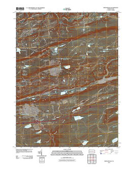 USGS 7.5-Minute Image Map for Shenandoah PA