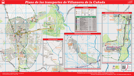 BVCM006174 Plano De Los Transportes De Villanueva De La