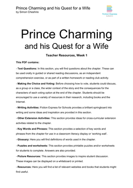 Prince Charming and His Quest for a Wife by Simon Cheshire