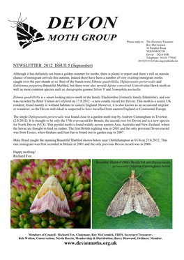 DMG Newsletter 2012 Issue 5 Sept Email Version