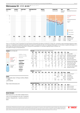 Quantitative Equity Research Report