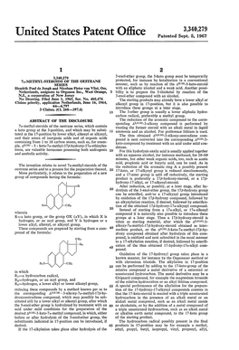 United States Patent Office Patented Sept