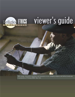 2003 RELIGION & ETHICS NEWSWEEKLY Viewer's Guide