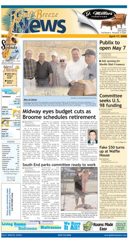 Midway Eyes Budget Cuts As Broome Schedules Retirement