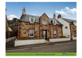 Westburn Henrietta Street, Avoch, Ross-Shire Offers in the Region of £225,000