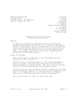 Network Working Group E. Horley Internet-Draft T