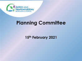 Planning Committee