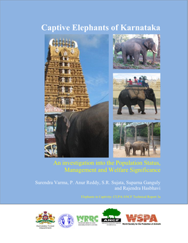 Captive Elephants of Karnataka