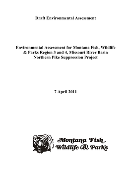 Draft Environmental Assessment Environmental Assessment For