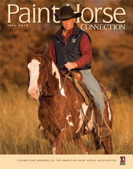 Connecting Members of the American Paint Horse Association