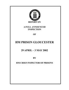 Hm Prison Gloucester