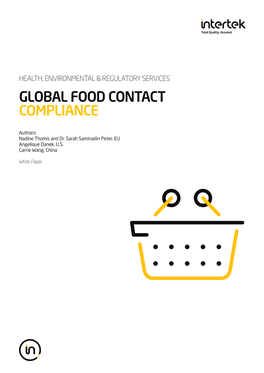 Global Food Contact Compliance