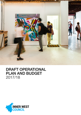 Draft Operational Plan and Budget 2017/18 Contents