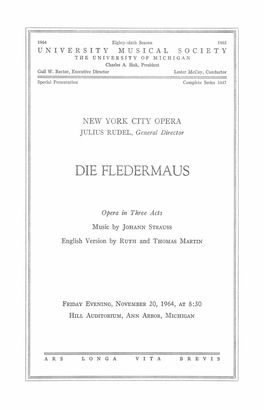 Die Fledermaus