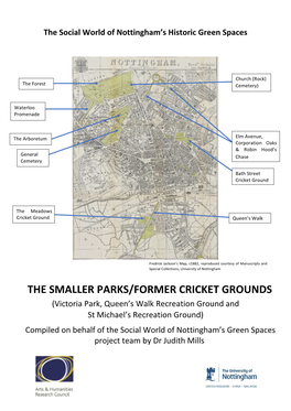 The Smaller Parks/Former Cricket Grounds