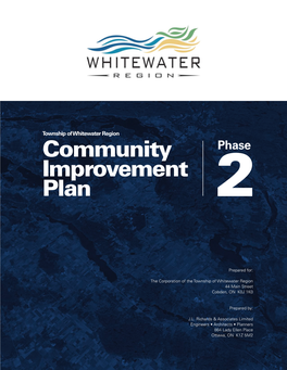 Community Improvement Plan