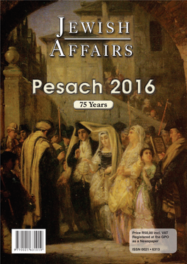 Pesach 2016 75 Years