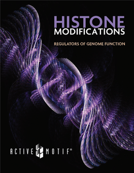 Histone Modifications