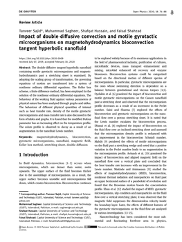 Impact of Double-Diffusive Convection and Motile Gyrotactic