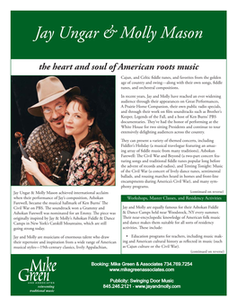 Jay Ungar & Molly Mason