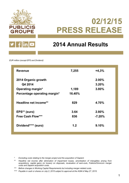 02/12/15 Press Release