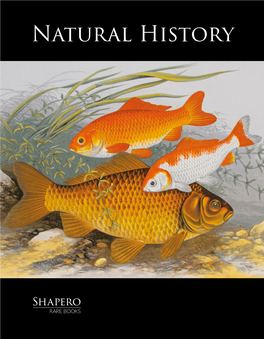 Natural History 2 Shapero Rare Books Natural History