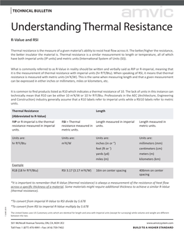 Understanding Thermal Resistance