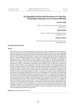 Mediterranean Journal of Social Sciences Vol 4 No 2 ISSN 2039-9340 (Print) Published by MCSER-CEMAS-Sapienza University of Rome May 2013