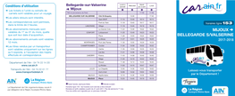 Fiche Horaire De La Ligne