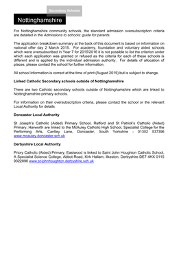 Nottinghamshire County Council’S Computerised Distance Measuring Software