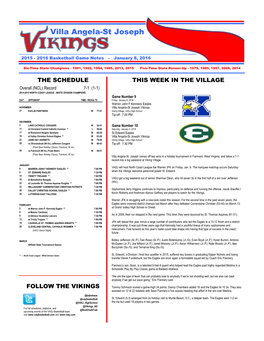 2015-16 VASJ Game Notes Week 7