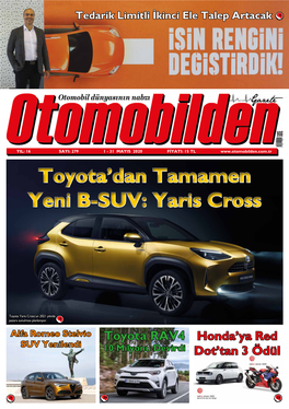 Toyota'dan Tamamen Yeni B-SUV: Yaris Cross Toyota