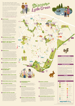 This Map Shows the Parks, Nature Reserves and Other Green Spaces Across Lyde Green for You to Discover and Enjoy