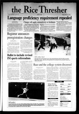 Language Proficiency Requirement Repealed